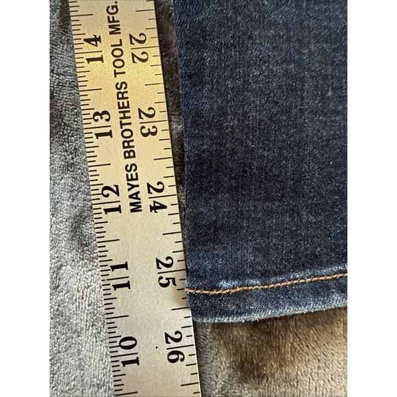 American Eagle Women's Hi-Rise Jegging Blue Denim Jeans Stretch Size 0 Short - Picture 3 of 15